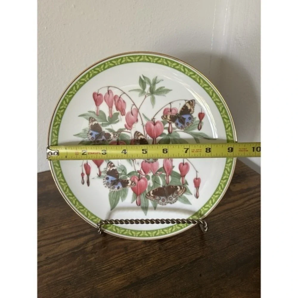 Butterflies Of The‎ World Wilkinson Franklin Porcelain Plate 1983 Eyed Pansy